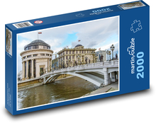 Skopje - Severné Macedónsko Puzzle 2000 dielikov - 90 x 60 cm