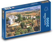 City - architecture, nature Puzzle 2000 pieces - 90 x 60 cm