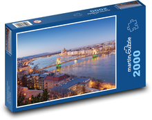 Budapeszt nocą Puzzle 2000 elementów - 90x60 cm