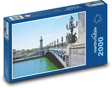 Paríž - Francúzsko Puzzle 2000 dielikov - 90 x 60 cm