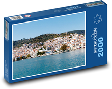 Skopelos - ostrov Puzzle 2000 dílků - 90 x 60 cm