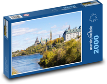 Ottawa - Parlament, Kanada Puzzle 2000 dielikov - 90 x 60 cm