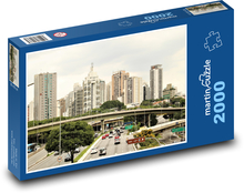 Sao Paulo - Brazílie Puzzle 2000 dílků - 90 x 60 cm