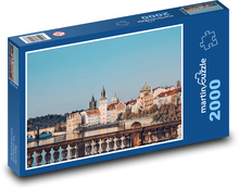 Historické budovy - Praha Puzzle 2000 dílků - 90 x 60 cm