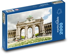 Parc du Cinquantenaire - Park in Brüssel, Belgien Puzzle 2000 Teile - 90 x 60 cm
