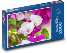 Pink Flowers - Flowers Puzzle 2000 pieces - 90 x 60 cm