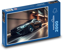 Športové auto Puzzle 2000 dielikov - 90 x 60 cm