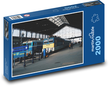 Train - railway station, depot Puzzle 2000 pieces - 90 x 60 cm
