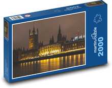 Panoráma Londýna - Westminsterský palác Puzzle 2000 dielikov - 90 x 60 cm