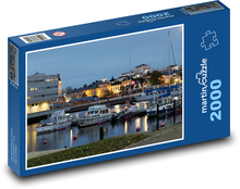 Schiffe im Hafen Puzzle 2000 Teile - 90 x 60 cm