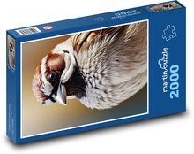 Vrabec - vtáčik Puzzle 2000 dielikov - 90 x 60 cm