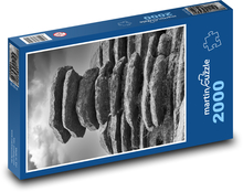 Erozja skalna - kamienie Puzzle 2000 elementów - 90x60 cm