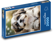 Shih tzu - roztomilé štěně Puzzle 2000 - 90x60 cm