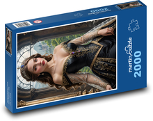 Porträt der Königin Puzzle 2000 Teile - 90 x 60 cm