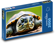 Żółw olbrzymi - gad Puzzle 2000 elementów - 90x60 cm