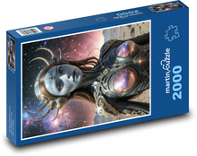 Mystische Figur einer Frau Puzzle 2000 Teile - 90 x 60 cm