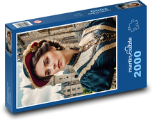 Portrét viktoriánské ženy Puzzle 2000 dílků - 90 x 60 cm