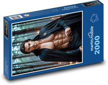 Man in the Woods Puzzle 2000 Teile - 90 x 60 cm