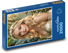 Portrét krásnej ženy Puzzle 2000 dielikov - 90 x 60 cm