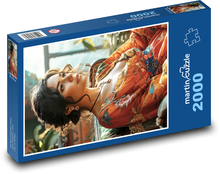 Portrét dívky Puzzle 2000 dílků - 90 x 60 cm