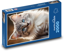 Kitten with blue eyes Puzzle 2000 pieces - 90 x 60 cm