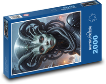 Pozaziemskie - science-fiction Puzzle 2000 elementów - 90x60 cm