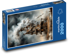 Nawiedzony dom Puzzle 2000 elementów - 90x60 cm