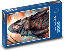 Frau - Mädchen Puzzle 2000 Teile - 90 x 60 cm