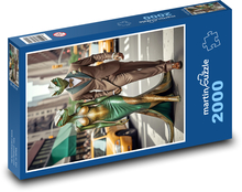 Gad - mężczyzna i kobieta Puzzle 2000 elementów - 90x60 cm