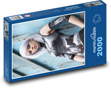 Portrét ženy Puzzle 2000 dielikov - 90 x 60 cm