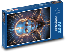 Žena v masce Puzzle 2000 dílků - 90 x 60 cm