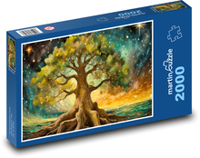 Tree with a big crown Puzzle 2000 pieces - 90 x 60 cm