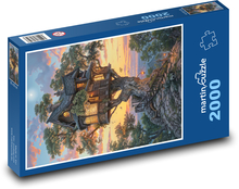 Dům na stromě Puzzle 2000 - 90x60 cm