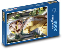 Pózujúca žena Puzzle 2000 dielikov - 90 x 60 cm