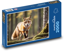 Lis w lesie Puzzle 2000 elementów - 90x60 cm
