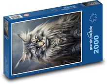 Cat - animal, pet Puzzle 2000 pieces - 90 x 60 cm