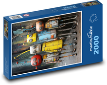 Roboty - skupina, obrázky Puzzle 2000 dielikov - 90 x 60 cm