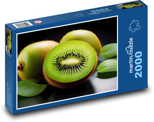 Kiwi - grüne Früchte, Lebensmittel Puzzle 2000 Teile - 90 x 60 cm