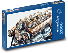 Ozubené kolesá v motore Puzzle 2000 dielikov - 90 x 60 cm