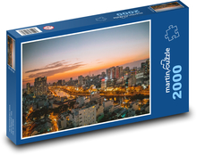 Vietnam - panorama města Puzzle 2000 dílků - 90 x 60 cm