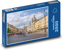 Navona - město, Itálie Puzzle 2000 dílků - 90 x 60 cm