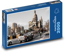 Katedra - architektura, miasto Puzzle 2000 elementów - 90x60 cm