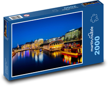 Ženeva - Švajčiarsko Puzzle 2000 dielikov - 90 x 60 cm