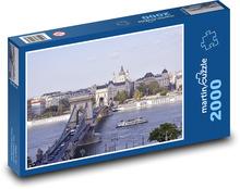Budapest - Danube Puzzle 2000 pieces - 90 x 60 cm