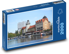 Budovy - Mesto Puzzle 2000 dielikov - 90 x 60 cm