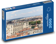 Lyon - katedrála Puzzle 2000 dielikov - 90 x 60 cm