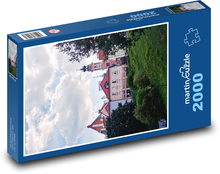 Mazowsze - Poľsko, kostol Puzzle 2000 dielikov - 90 x 60 cm