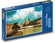 Budovy - hrad Puzzle 2000 - 90x60 cm