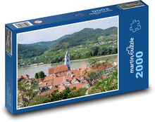 Kloster Machau - Stift Dürnstein, Österreich Puzzle 2000 Teile - 90 x 60 cm