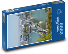 Most - Rieka Puzzle 2000 dielikov - 90 x 60 cm